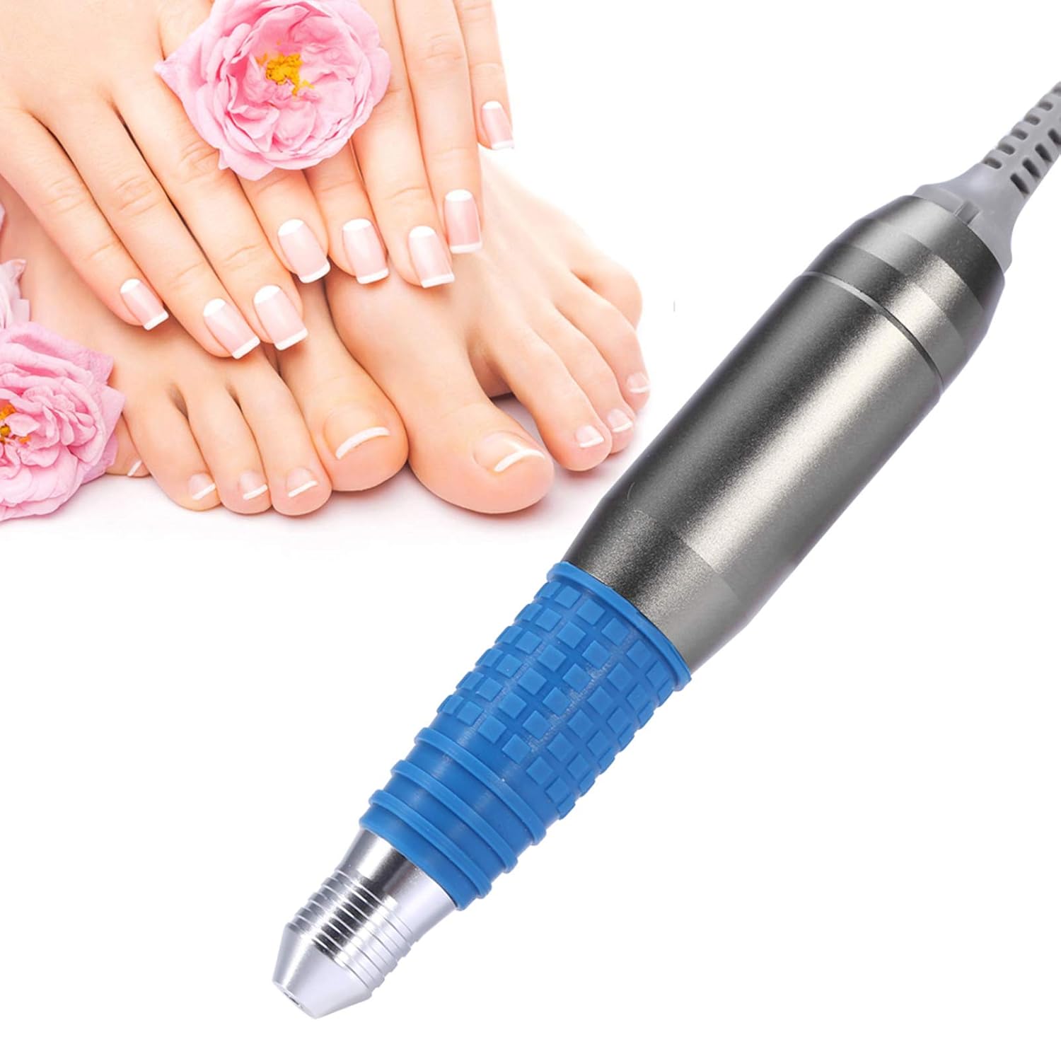 Electric Nail Drill Handle, Nail Drill Handpiece Machine for Electric Nail Manicure Machine, Nail File Pen, Polish Drill Tools