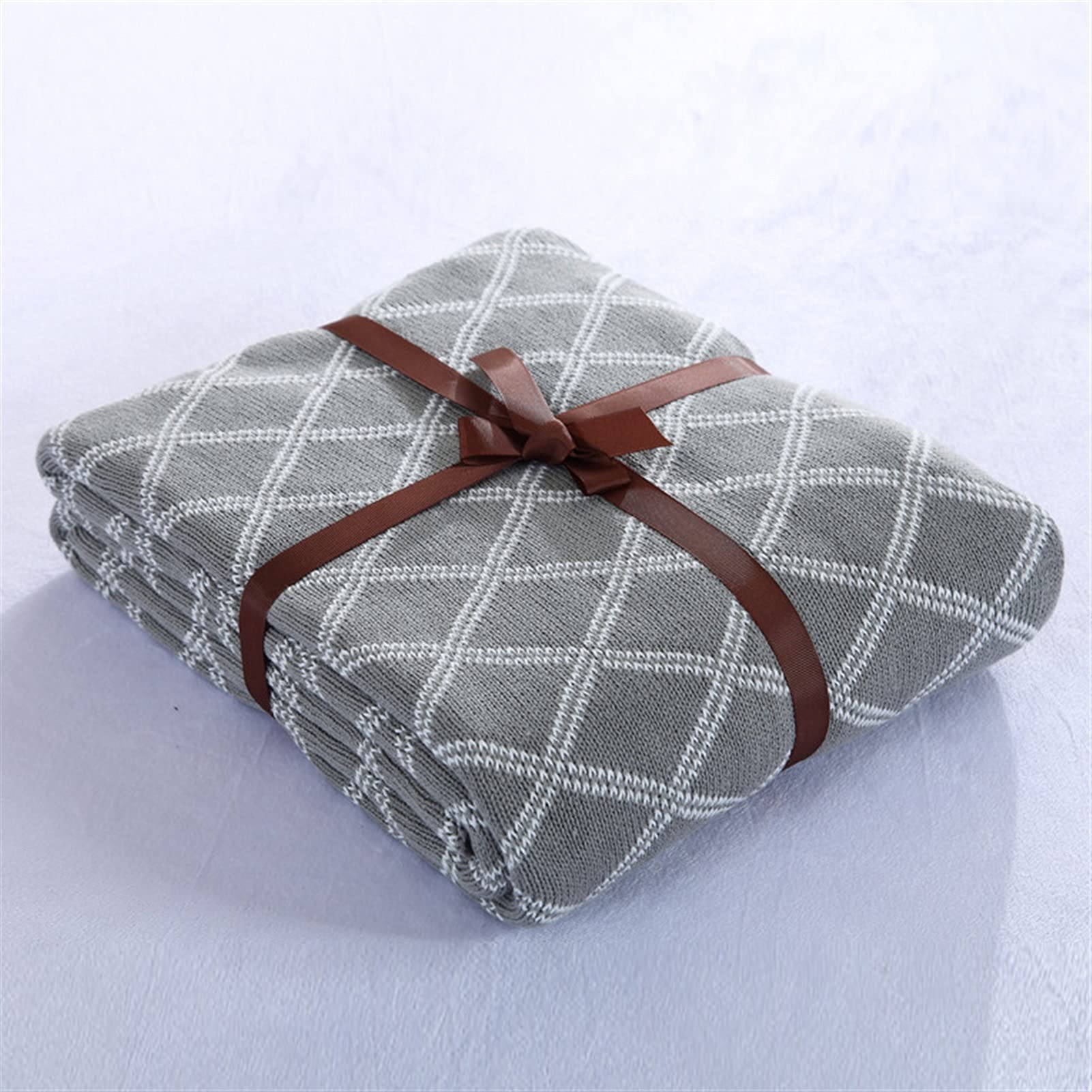 Plaid canapé souple pur coton idéal pour vos soirées télé confort