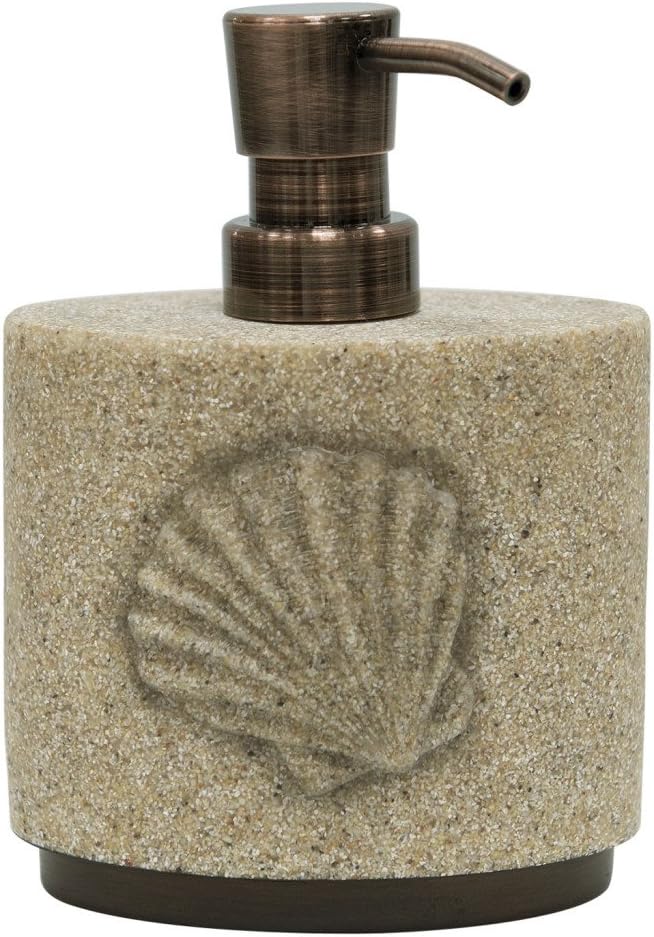 Allure Home Creation Folly Beach Resin Lotion Bottle