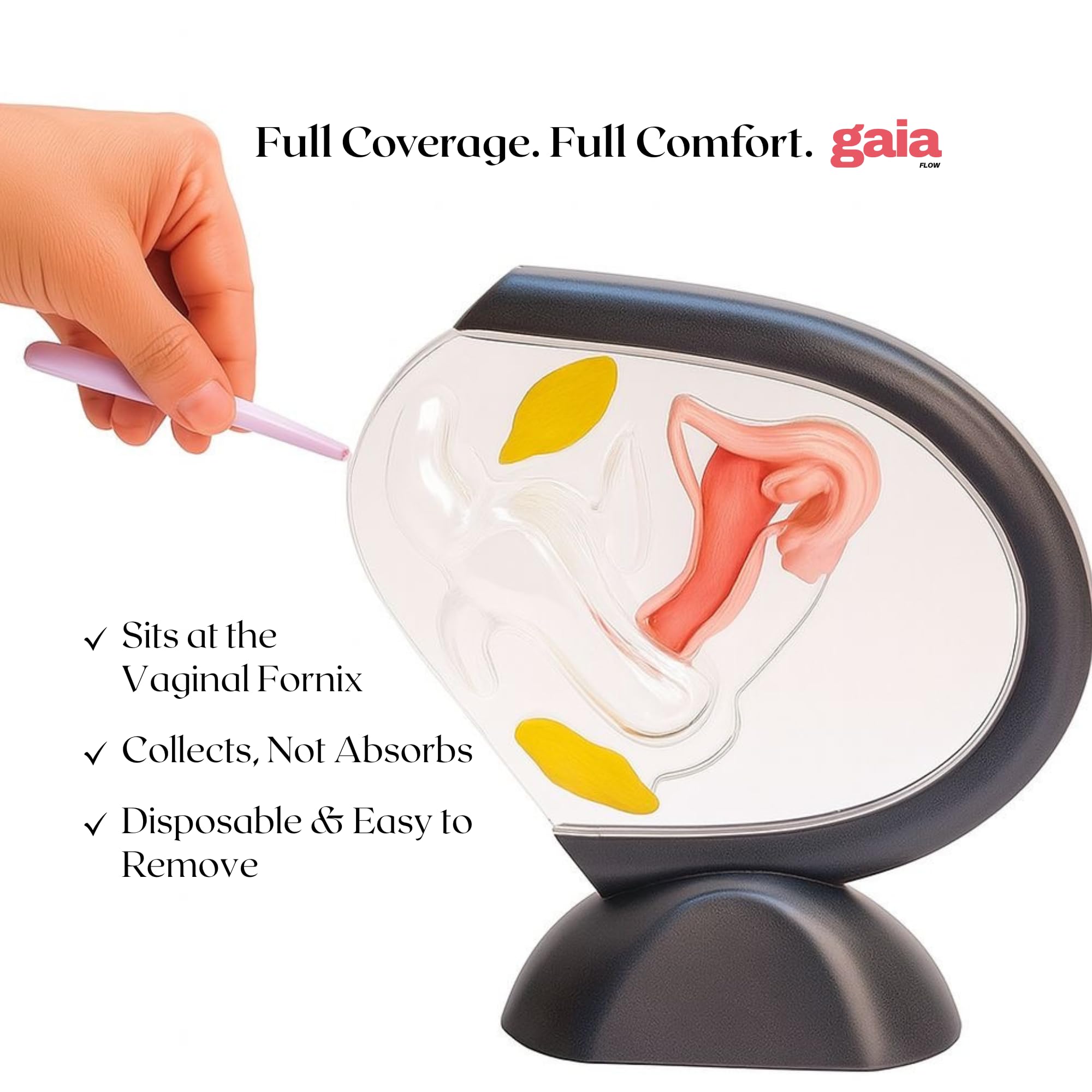 Discos menstruales desechables, 12 unidades, protección contra fugas de 12 horas, cuidado menstrual cómodo y sin desorden, alternativa de higiene femenina a los tampones y copas