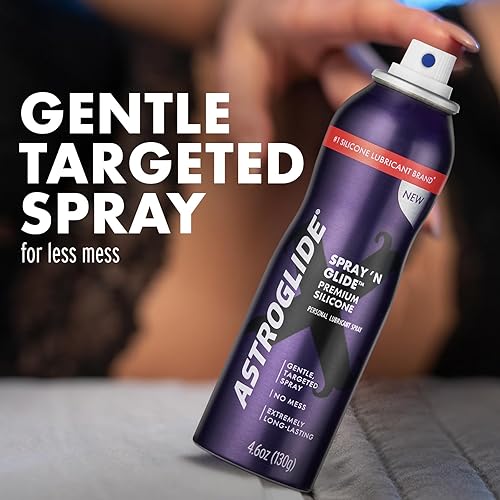 Miniatura 10 de Astroglide Lubricante de silicona (5 onzas), lubricante personal híbrido X LiquiGel para sexo vaginal y anal, sedoso y ligero para hombres, mujeres