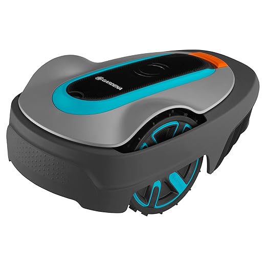 GARDENA SILENO city: Robotmaaier voor gazonoppervlakken tot 250 m², hellingen tot 25%, maaihoogte 20-50 mm, lcd-display, bescherming tegen diefstal, incl. grensdraad, haken en verbinders (15001-20)