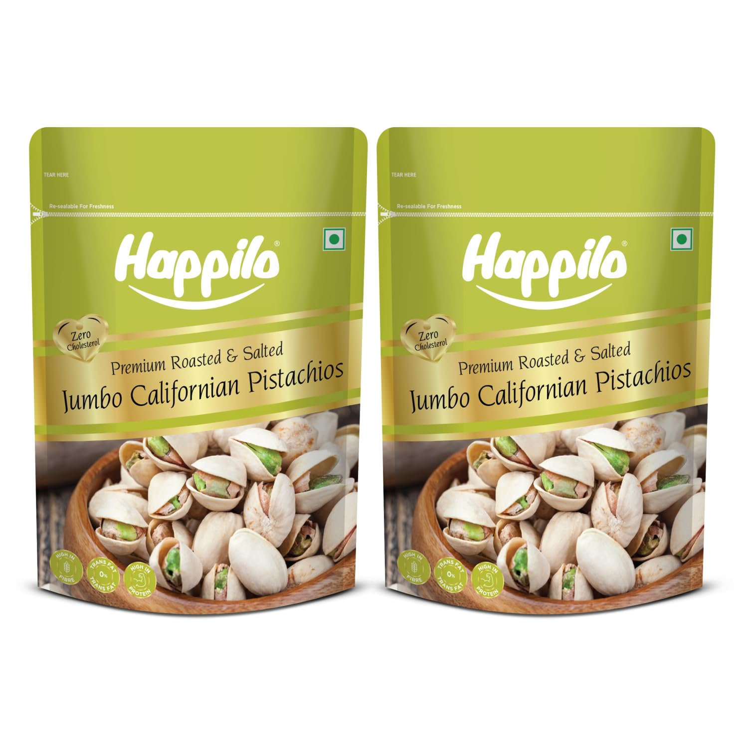 Happilo Premium Californian Oven Roasted & Salted Pistachios, Pista Dry Fruit, Shelled Whole Super Crunchy & Delicious Healthy Nuts with Pink Salt, No Added Oils, 1000 g, Pack of 2 (B08C8H8BZN) Amazon Price History, Amazon Price Tracker