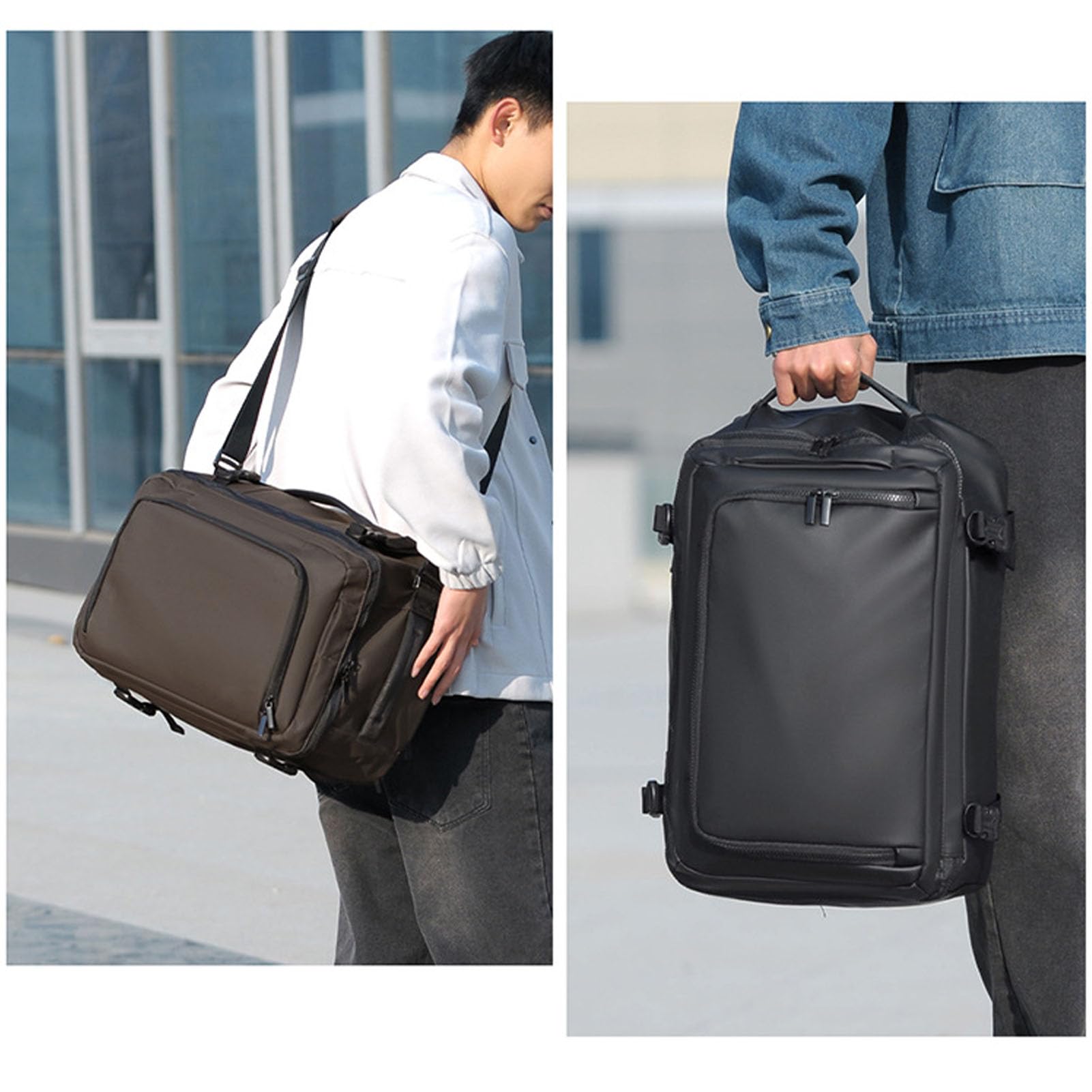 Plecak Laptopa, Duży 35L Water Proof Travel Plecak, Plecaki Biznesowe w Torbie Komputerowej na 16 -calowy Laptop, Lekki Plecak na szkolę dla Mężczyzn z College'u Kobiety