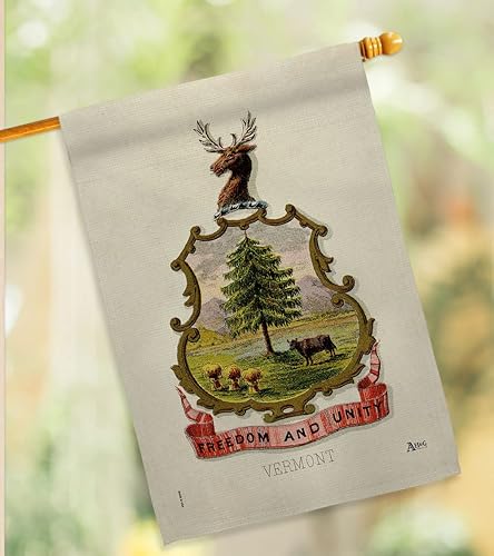 Miniatura 9 de Escudo de armas Vermont House Flag – Paquete de Estados Americanos, Estados Unidos, Territorios Americanos, República, País, Área Particular,
