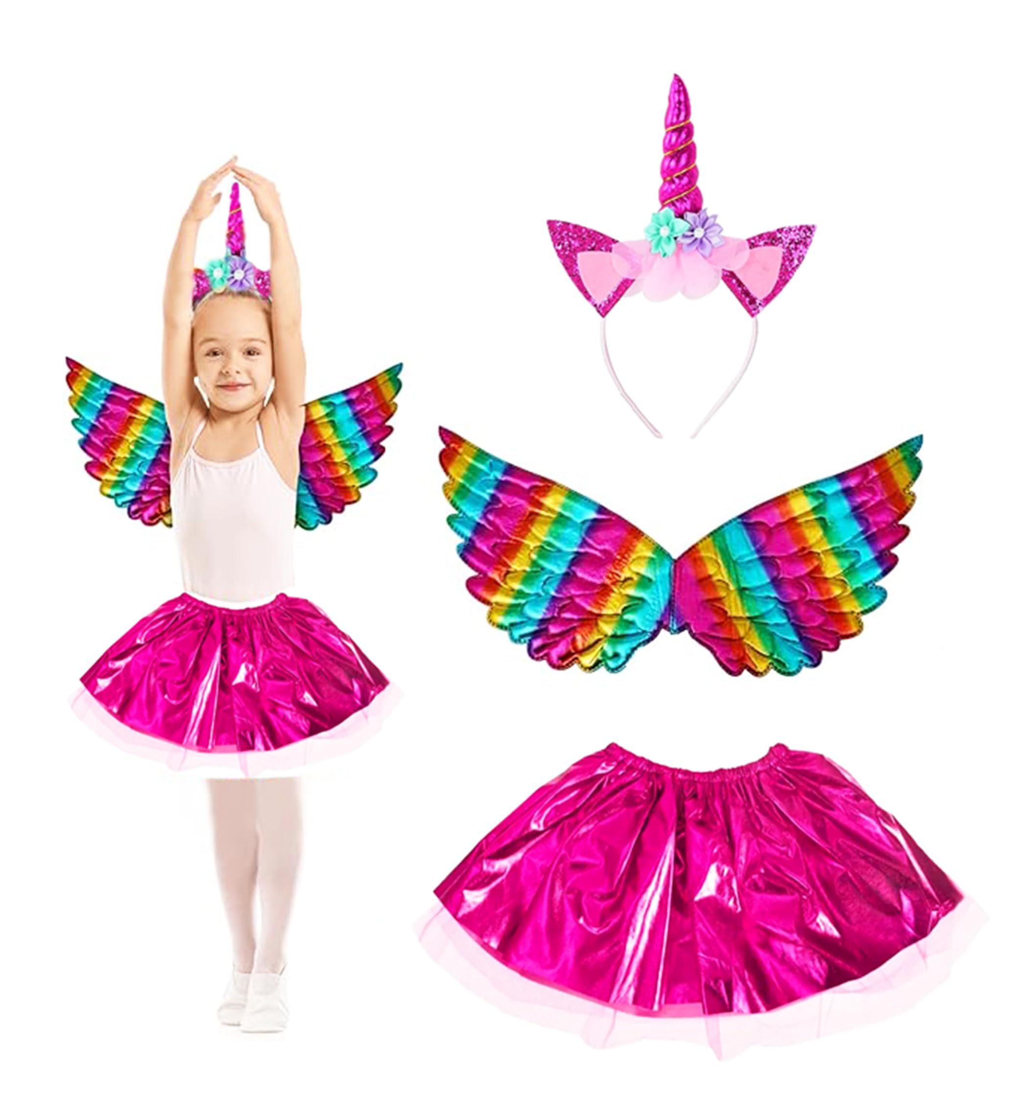 See full amazon price history chart for PartyToko Magical Unicorn Princess Dress-Up Play Set Rainbow Dress Up Costume with Unicorn Headband, Wings and Skirt - 3pcs PartyToko Magical Unicorn Princess Dress-Up Play Set Rainbow Dress Up Costume with Unicorn Headband, Wings and Skirt - 3pcs (B0CK4HSSDT) Amazon Price History, Amazon Price Tracker