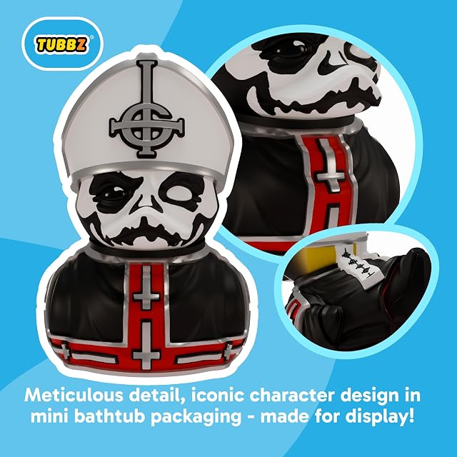Foto 2 de 6 de TUBBZ Mini: Ghost - Papa Emeritus I Figura de Pato Cosplay en Vinilo
