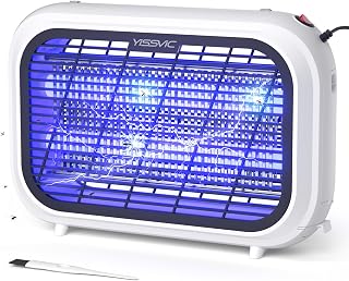 YISSVIC Bug Zapper Indoor Electric Mosquito Zapper Outdoor 4200V Plug in Waterproof for Kitchen Patio Courtyard Garden Camping