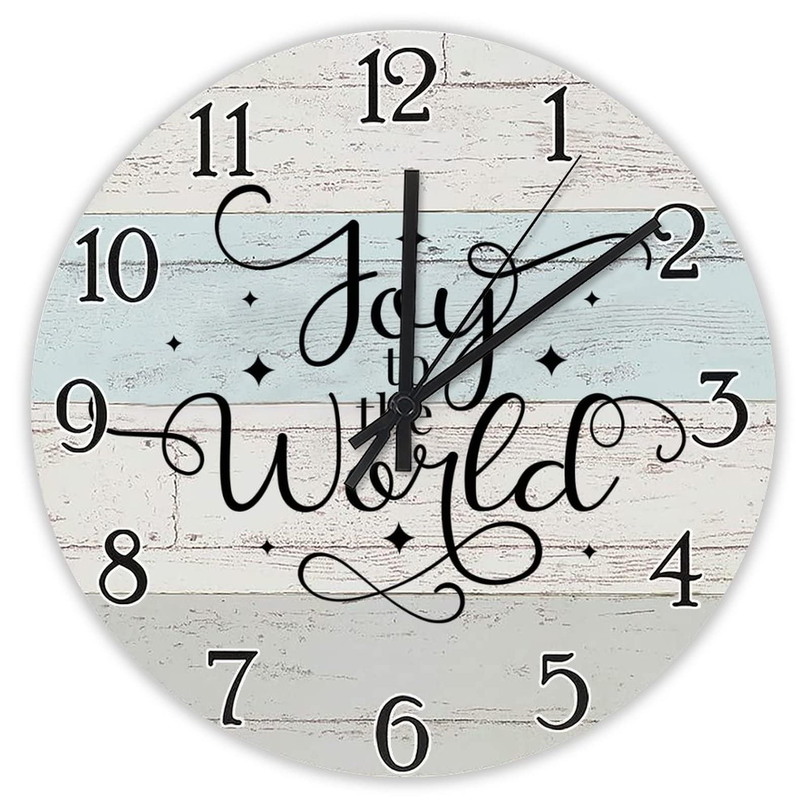 Pendule Murale pour Maison et Hôtel Horloge Silencieuse au Design Épuré