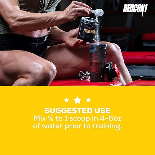 Miniatura 6 de REDCON1 Total War - Polvo de preentrenamiento (sangre de tigre) y antiestimulación de gran ruido para preentrenamiento (oso de gomita agria), dúo de