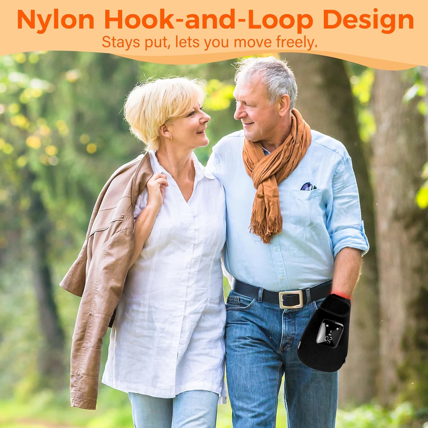 Cordless Red Light Therapy Gloves for Hand, 360°Full Coverage100 LEDs Gloves with 660nm & 850nm Near-Infrared | 5000mAh | Auto-Off Timer Easy Clean