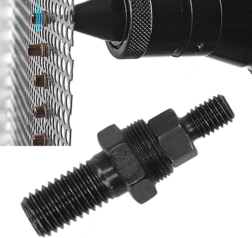 Miniatura 9 de Punta de herramienta de tuerca de remache M12, mandril de pistola de tuerca de remache y pieza de nariz, pieza de repuesto de punta de remache de