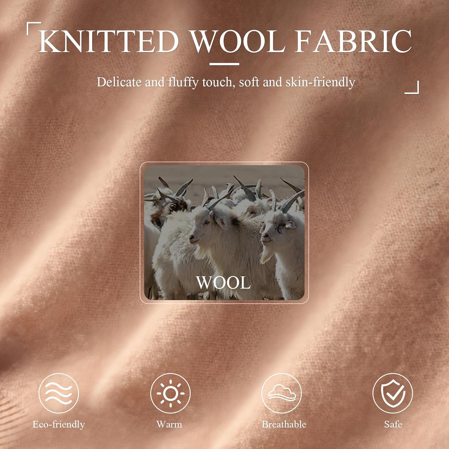 LumiSyne Sweater Knitted Knotted Shawl Wraps For Women Solid Color Wool Knitted Long Sleeves Knotted Blouse Decorative Shawl