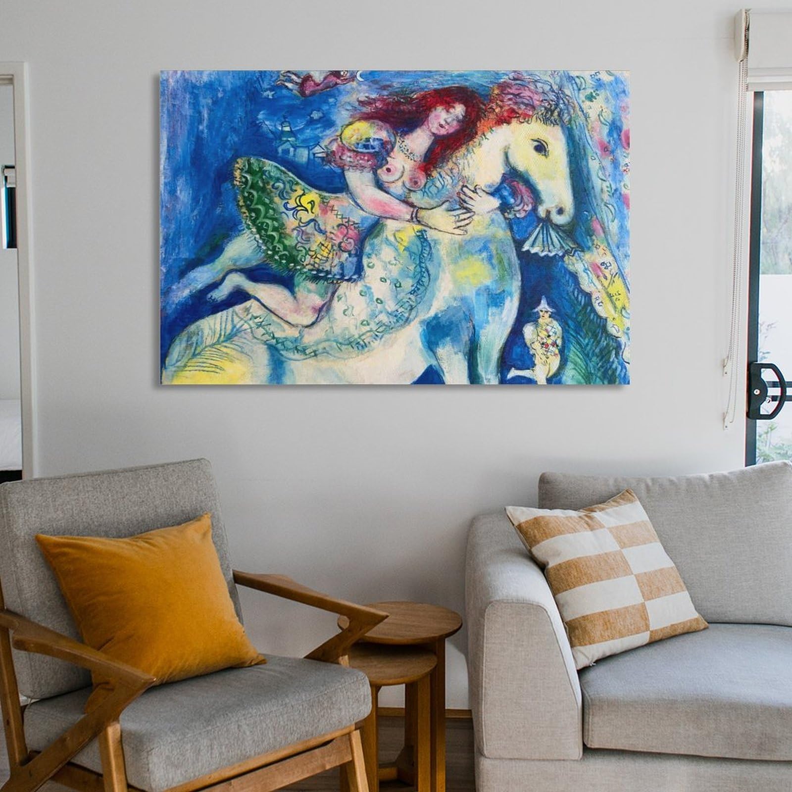 額装品/Book Illustrations/シャガール/ポスター/インテリア 楽天市場】【マルク・シャガール アルミ額装ポスター】ヴァンス