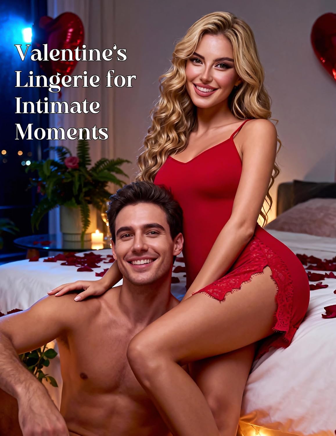 Sexy Night Gowns for Woman Lingerie Nightgown Lace Trim Sleep Dress Slip Dress One Side Slit Nighty Babydoll Sleepwear - Image 7