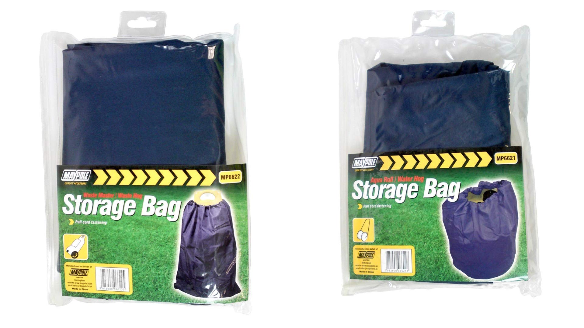 Maypole New Model Caravan Wastemaster Hog Buggy & Water Carrier Storage Bag MP6622 & MP6621 Set Aquaroll