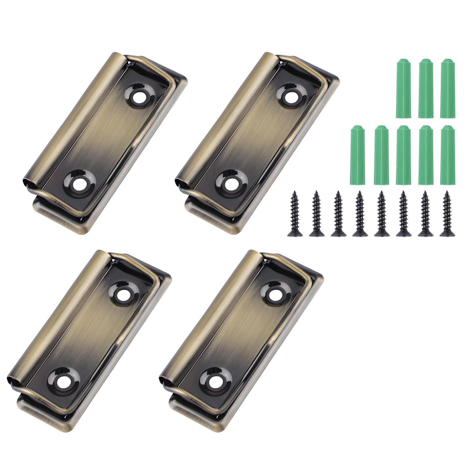 Practical Metal Wall Hook with Screws for Picture Hanging Sturdy and Rustproof Strong Metal Fasteners