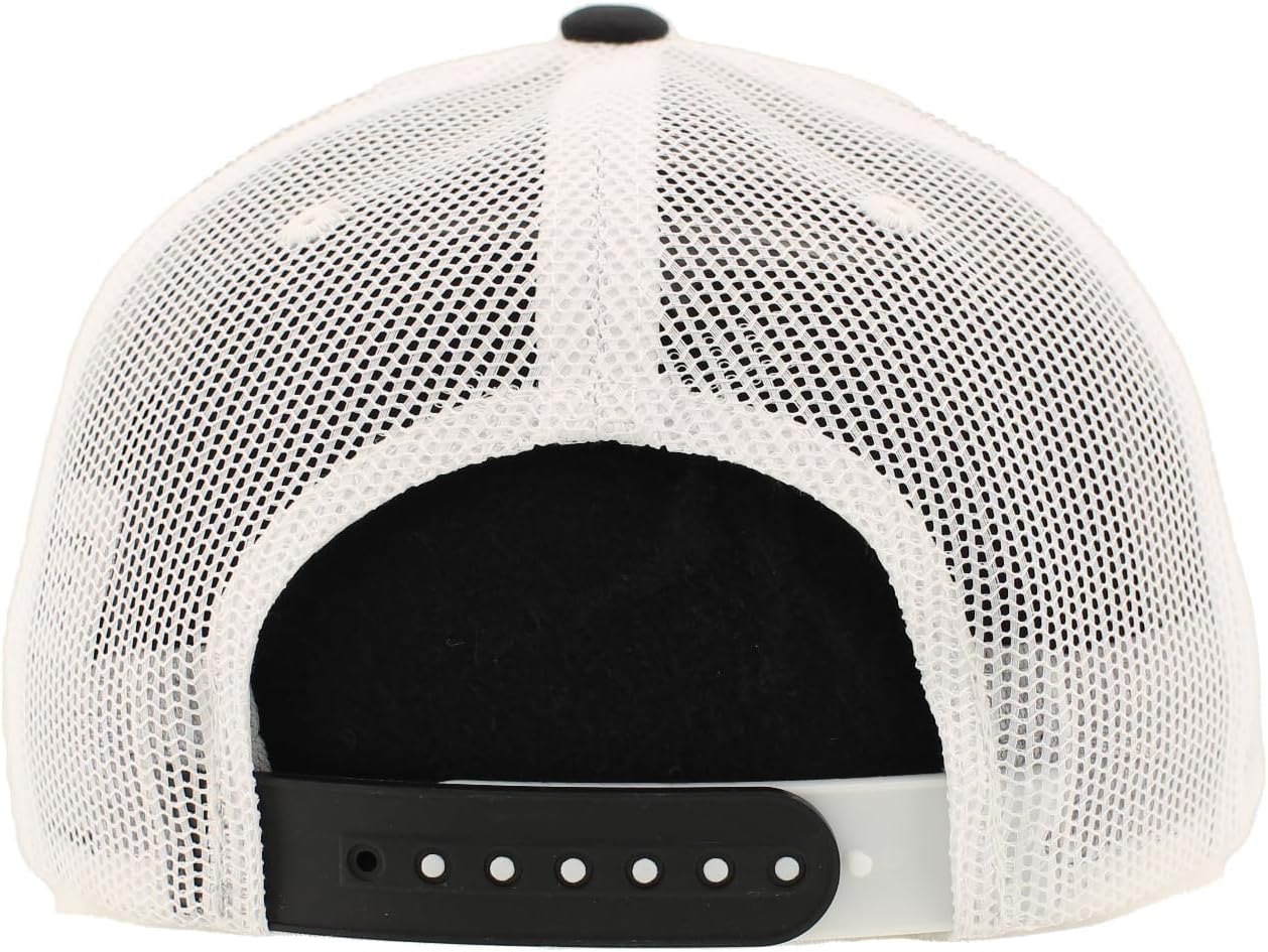 Ohio State Buckeyes NCAA Officially Licensed Snapback Hat Big Rig Patch Black White Switchback - Image 4