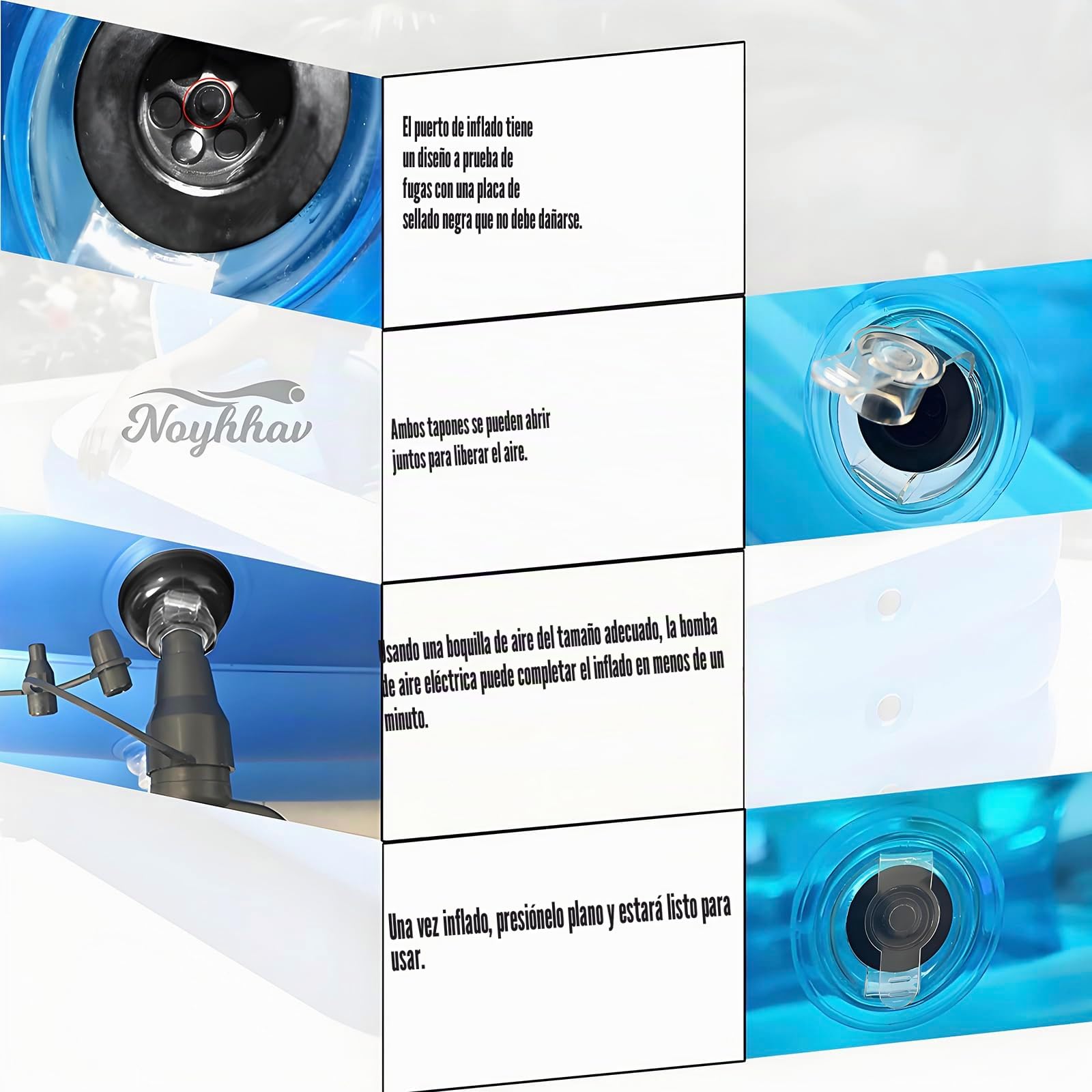 Bañera Inflable para Adultos para 2 Personas, bañera Inflable Independiente con función Plegable y portátil para SPA para Adultos, Piscina Plegable Universal Interior y Exterior con Bomba