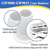 Vista 6 de GW9000 GW9015 Cone Reducer, Automatic Pool and Spa Cleaner Replacement Part, White