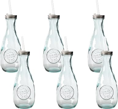 Mudo Home Recycle Authentic Pipetli Şişe 6'Lı 590 cc