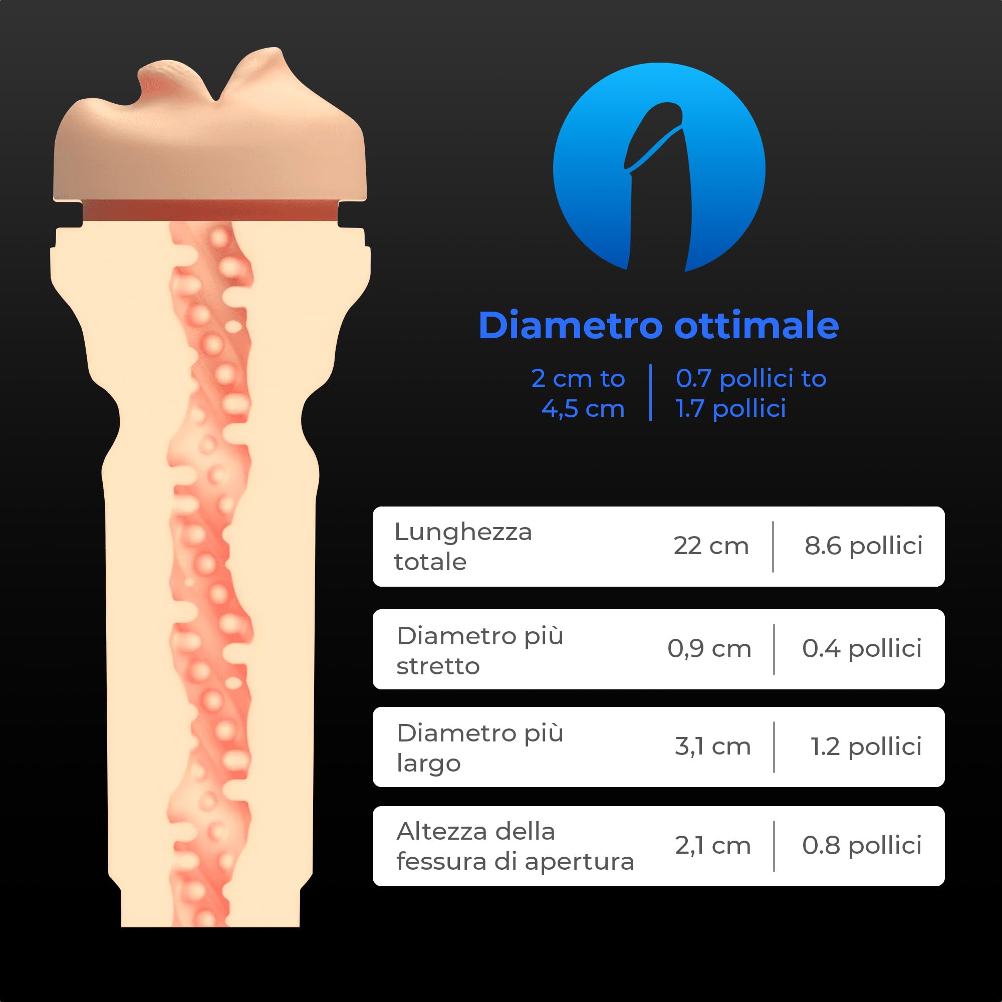 KIIROO PowerBlow Masturbatore Automatico Uomo con Mouth Stroker – Blowjob Machine Interattiva – Contenuti FeelMe AI – Intensità Regolabile – Facile da Usare