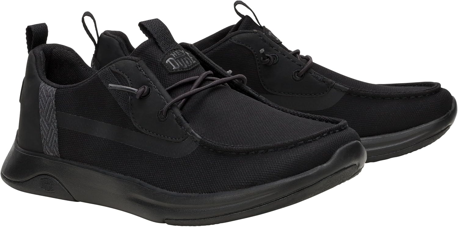 HEYDUDE Men’s Wally Drift Classic | Slip On Shoes for Men | Lightweight Loafers | Easy On System | Cushioned Insole - Image 2