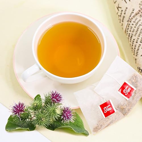 Miniatura 2 de TEARELAE - Té de Raíz de Bardana - 2.5g x 50 Bolsitas de Té de Raíz de Bardana - Té de Raíz de Bardana Natural Premium - Té Herbal Premium Arctium