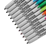 Sharpie 32707 Retractable Permanent Markers Fine Point Asstd. 12/Set – view 3