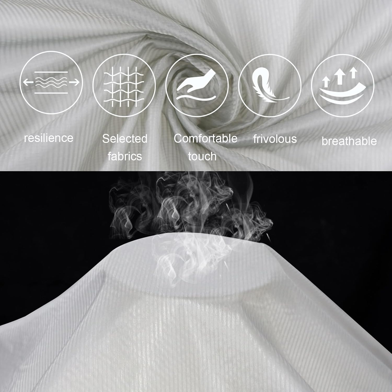 UPF 50+ Sun Protection Jacket Zip Up Hoodie Hiking Fishing Cycling Long Sleeve Outdoor Shirts For Men & Women - Image 4