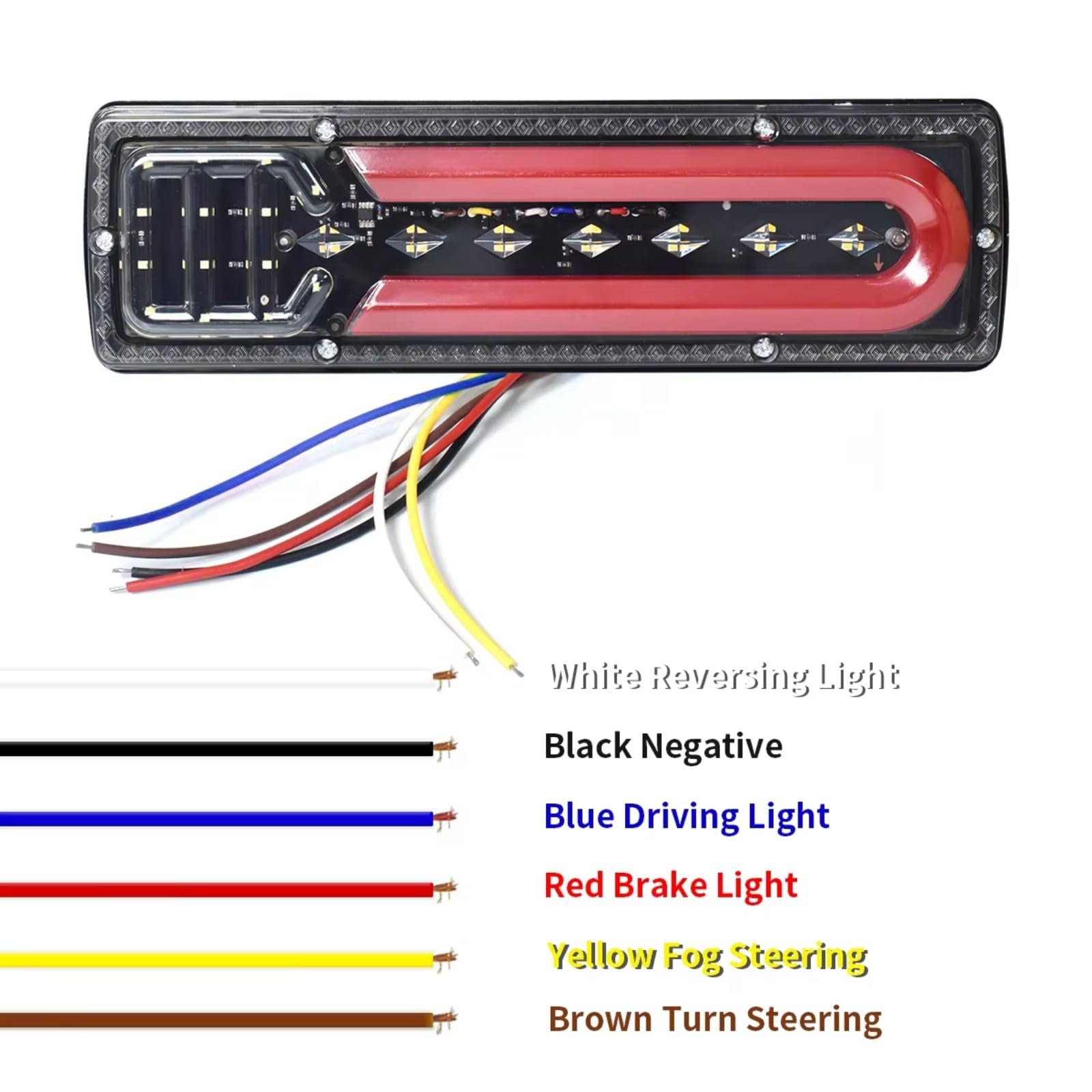 Genérico Montaje Luces Traseras 2 Luces Traseras LED