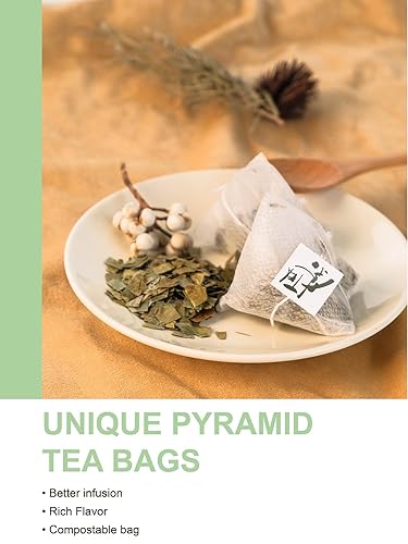 Vista 68 de TeeLux Mugwort Tea Bags - Té de hierbas de artemisa seca natural, sin cafeína, 40 bolsas de té