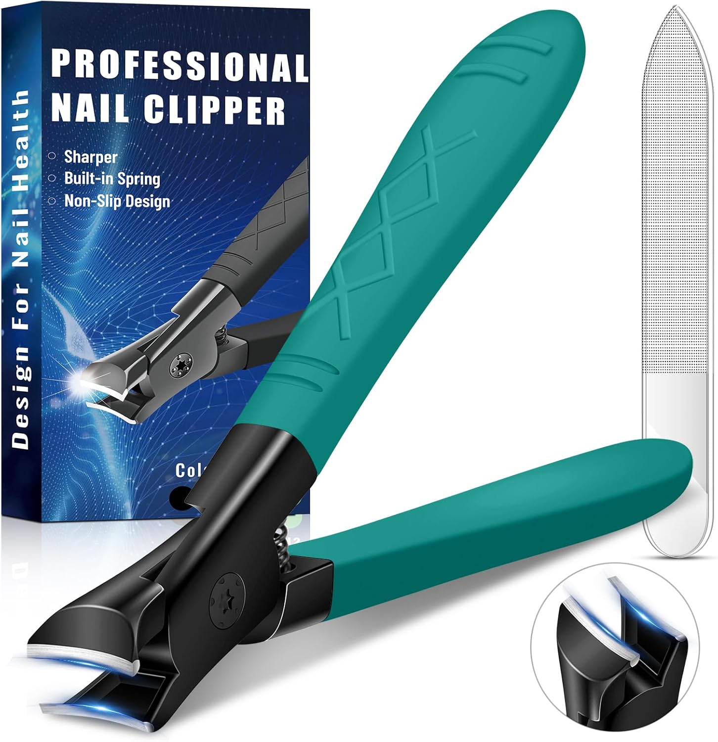 Toenail Clippers for Thick Nails, Heavy Duty Nail Clippers for Thick