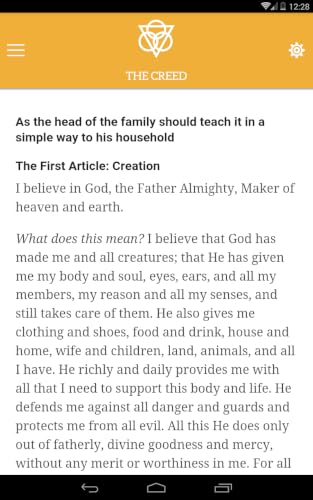 Luther's Small Catechism – vue 3