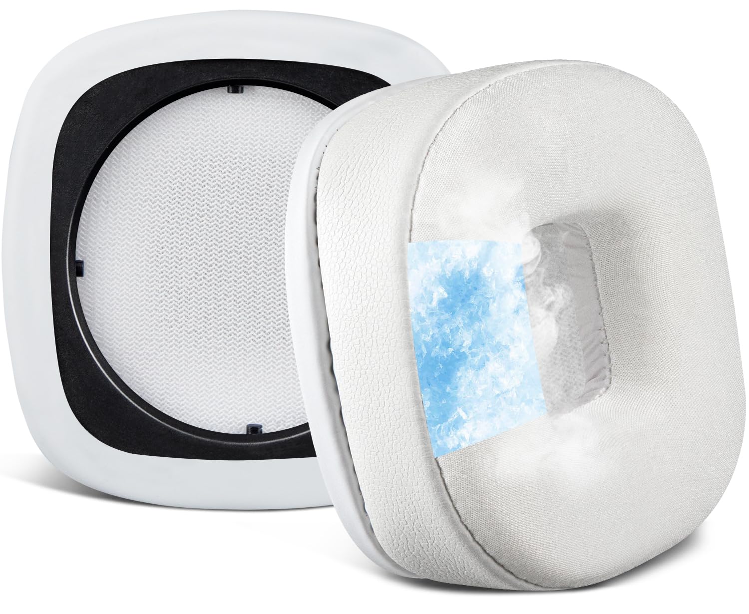 SOULWIT Cooling-Gel Replacement Ear Pads Cushions for Marshall Major I/II/III/IV/V Wireless/Wired Headphones, for Marshall Major 1/2/3/4/5 Headset, Earpads with Noise Isolation Foam - White-image-30