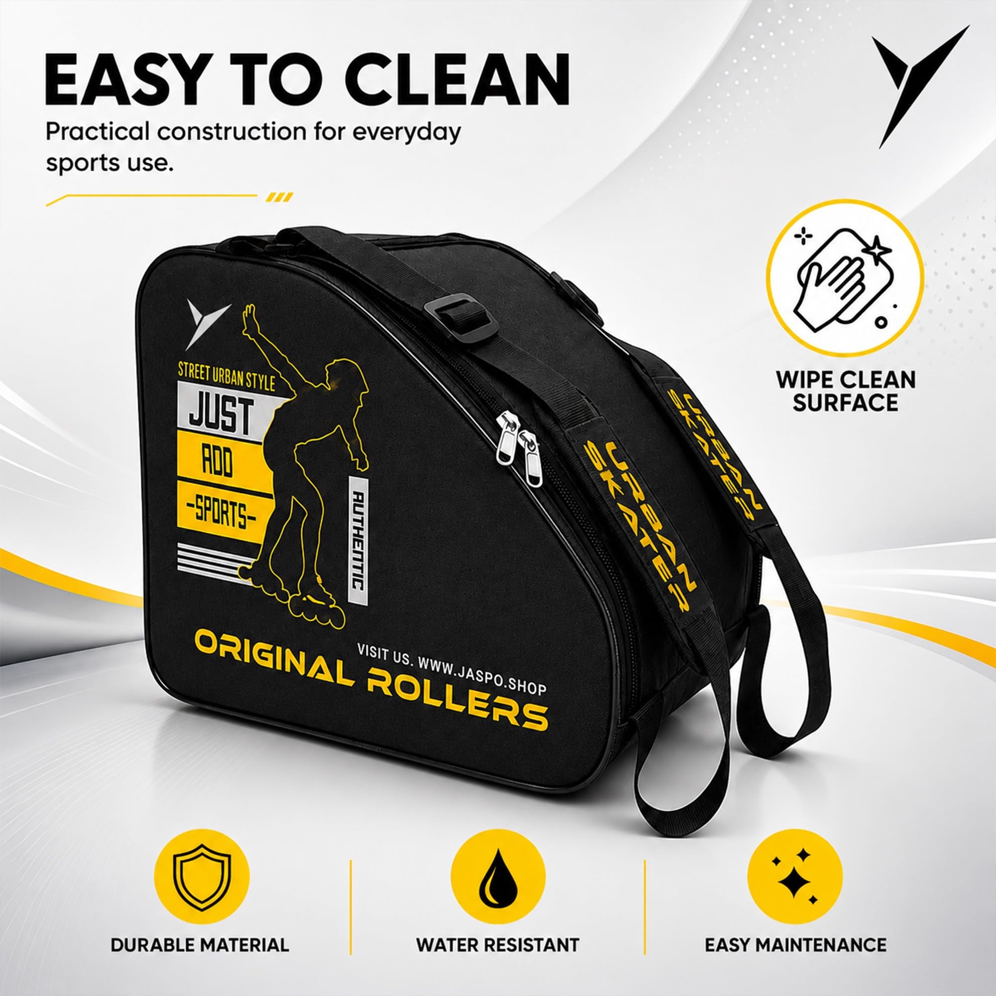 Jaspo Roller Skate Bag - Protect & Carry Your Skates -5