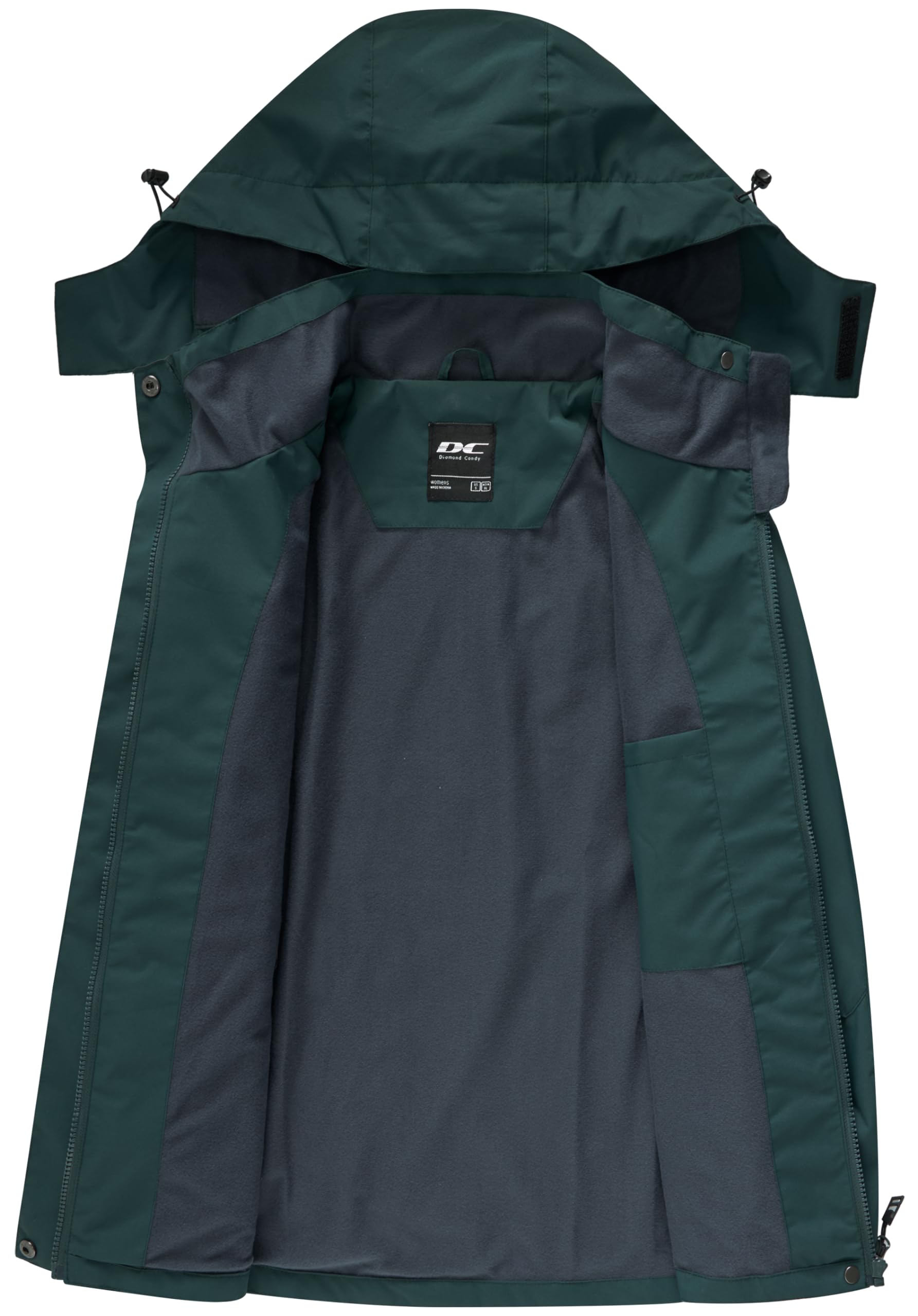 Regenjacke Damen Wasserdicht übergangsjacke damen Outdoor Wanderjacke softshelljacke für damen mit Kapuze