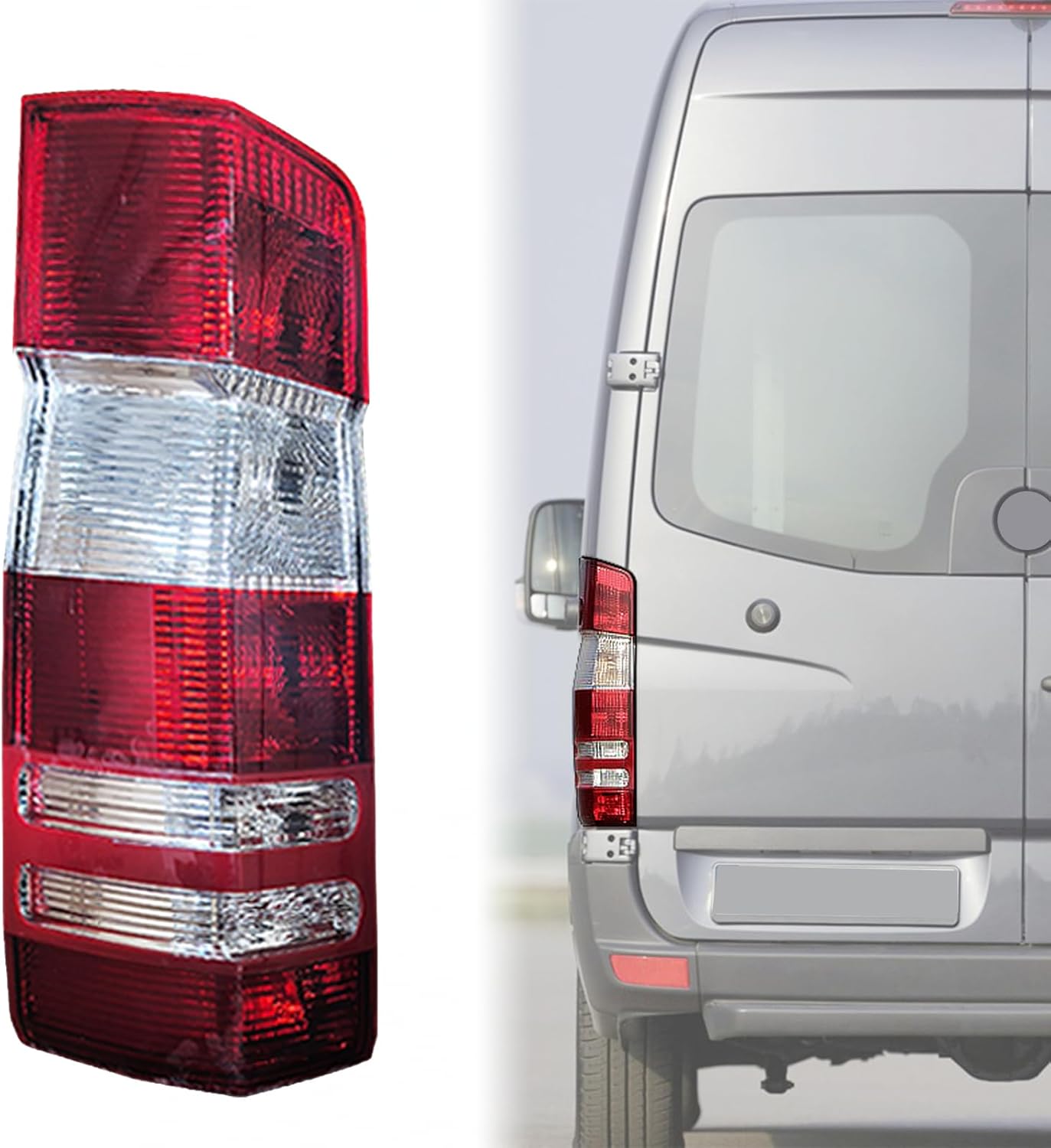 Photo 1 of  Tail Light Compatible with 2007-2018 Benz Sprinter Van Taillights Compatible with 2007-2009 Freightliner Dodge Sprinter Van Halogen Rear Lights 