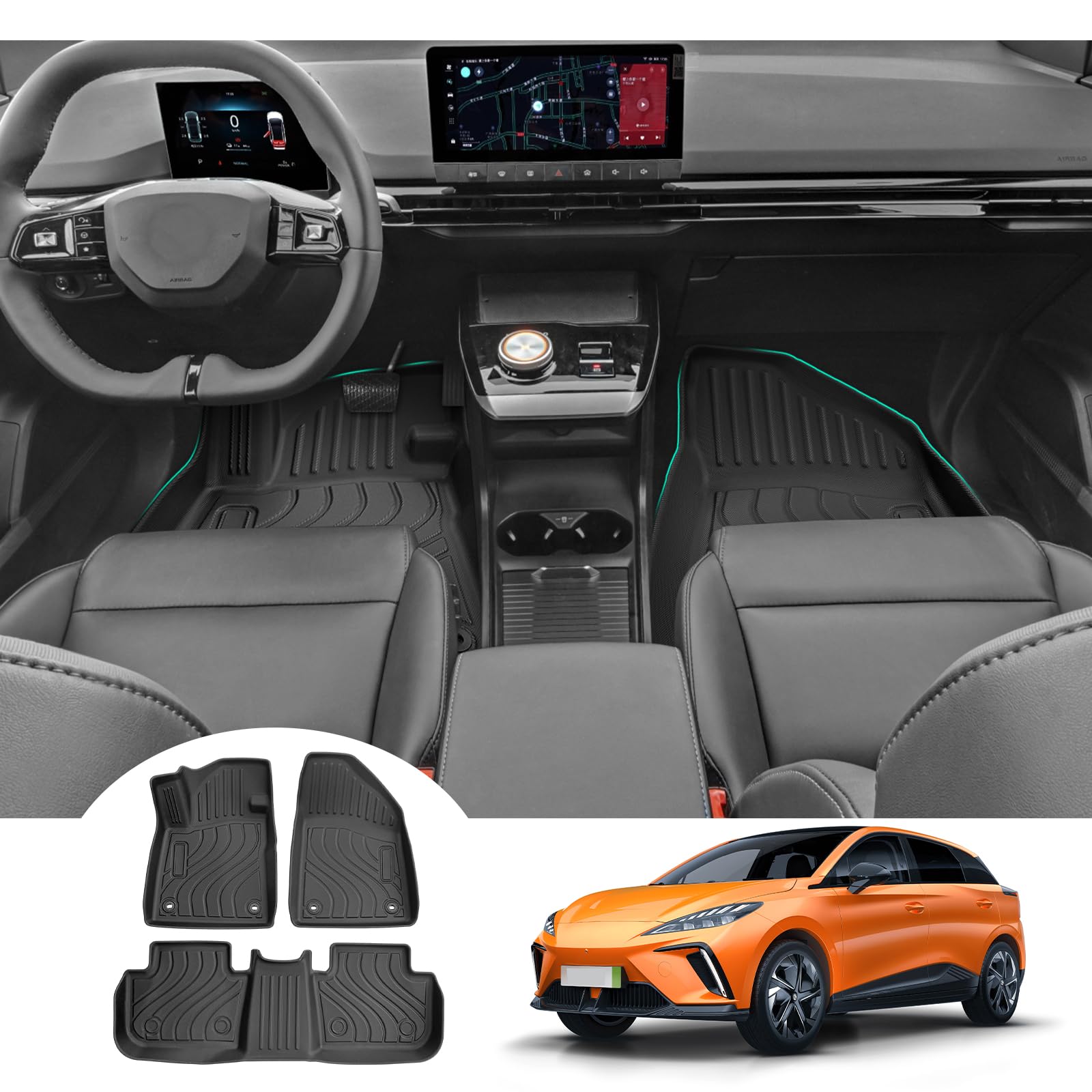 Tapis de Sol MG 4 EV Accessoires Auto MG4 Electric 2023 2024