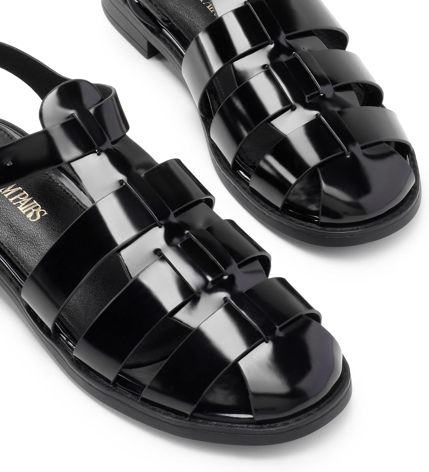 DREAM PAIRS Womens Fisherman Gladiator Braided Flat Sandal Cute Woven Strappy Closed Toe Shoes for Summer - Image 4