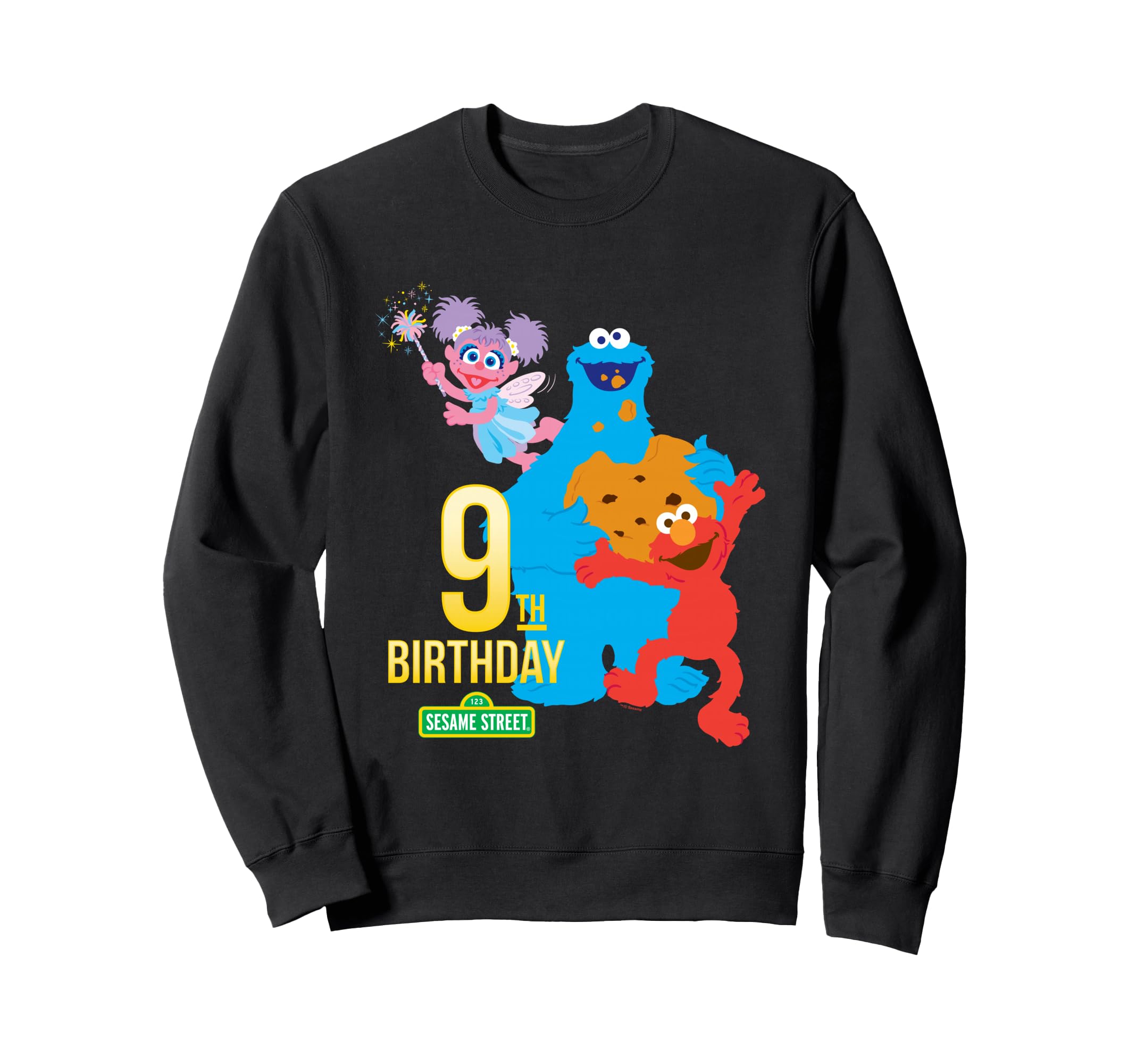 Sweat Sesame Street 9 ans en molleton chaud avec imprimé thématique - 2