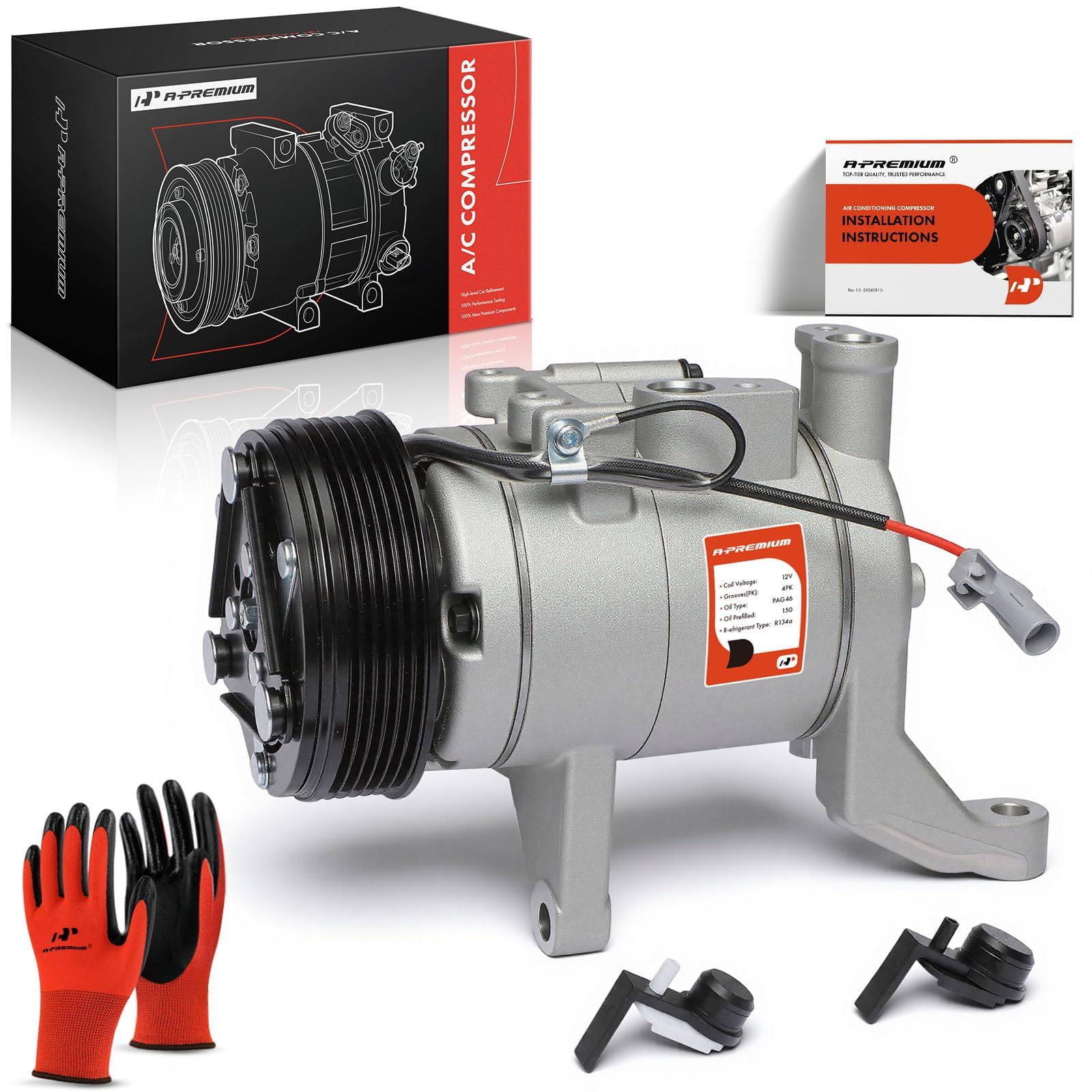 Amazon.com: A-Premium Air Conditioner AC Compressor with Clutch