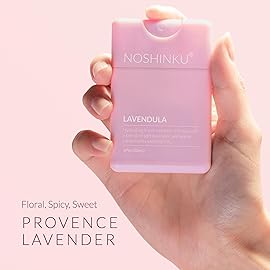 Noshinku - Refillable Hand Sanitizer Discovery 6-Pack, Travel Size Spray with Hydrating Botanical Mist, Natural Ingredients, All Natural Fragrances, Sugarcane-Derived Alcohol, No Parabens, No Dyes