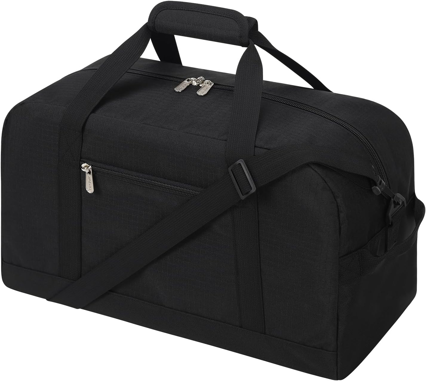 Apenze Small Gym Bag Carry On Bag - 12 in Mini Duffle Bag Lightweight for Overnight Travel, Black, 18inch, Gym Duffel Bag