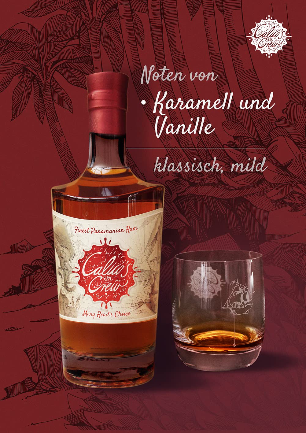 Calicos Crew Rum Anne Bonnys Favourite und Mary Reads Choice