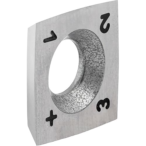 Woodpeckers Mighty Scraper Replacement Carbide Insert, Cambered