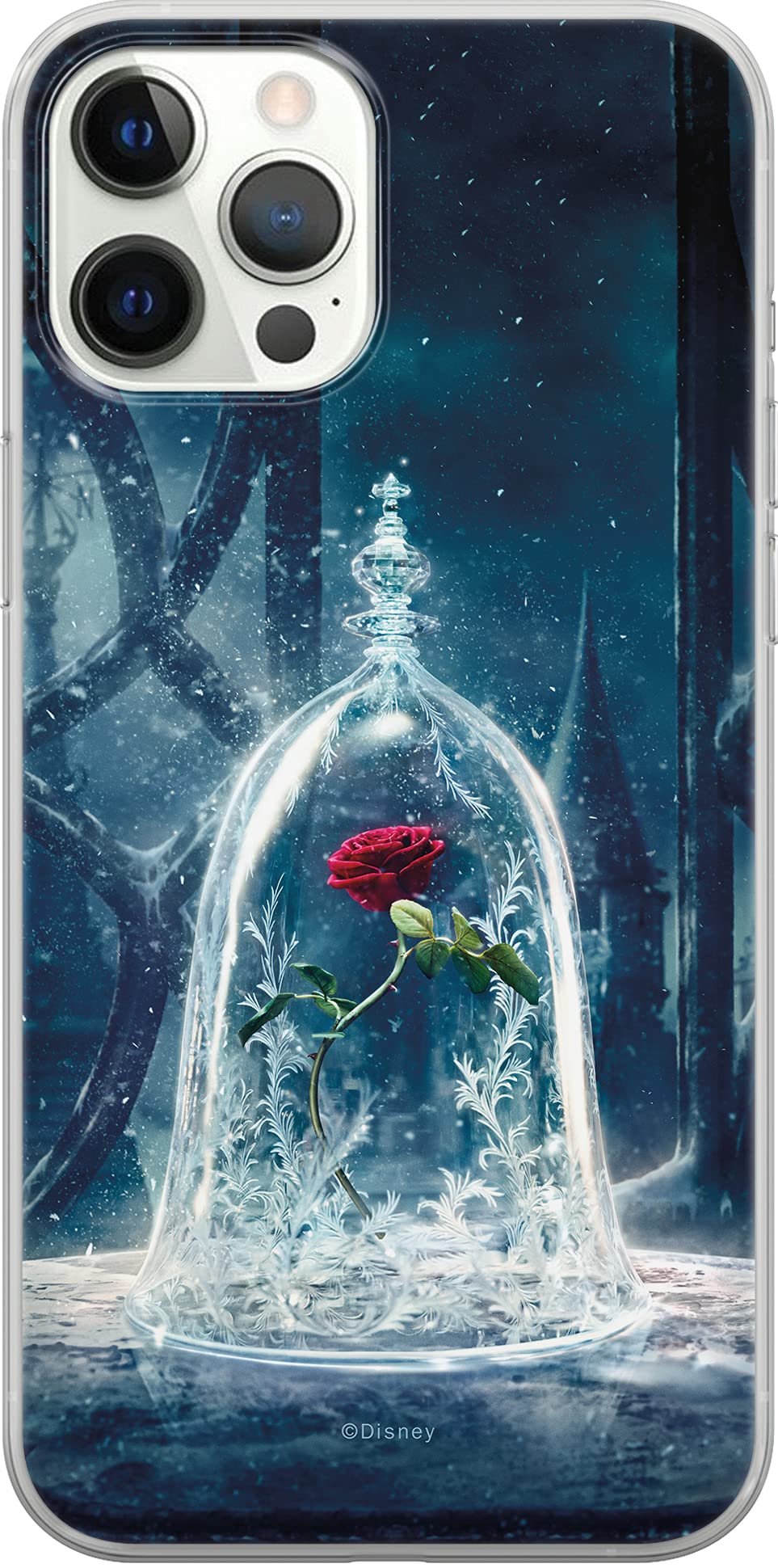 ERT GROUP mobile phone case for Apple Iphone 12 PRO MAX original and officially Licensed Disney pattern Beauty and the Beast 002 optimally adapted to the shape of the mobile phone, case made of TPU