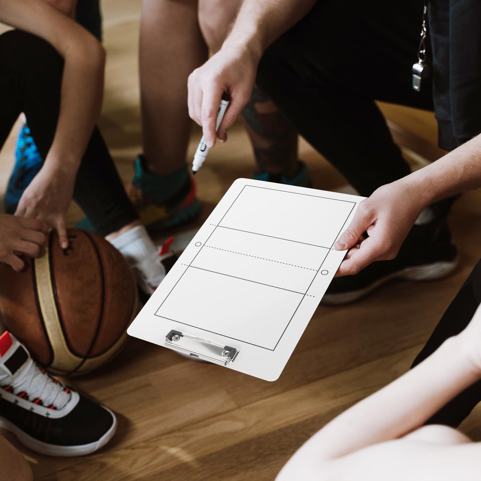 BESPORTBLE Tabellone Di Pallavolo Appunti Di Pallavolo Per Allenatori Lavagna Per Allenatori Cancellabile a Secco Consiglio Degli Portatile Pvc Attrezzatura
