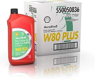 AeroShell W80 Plus 6 x 1 qt case