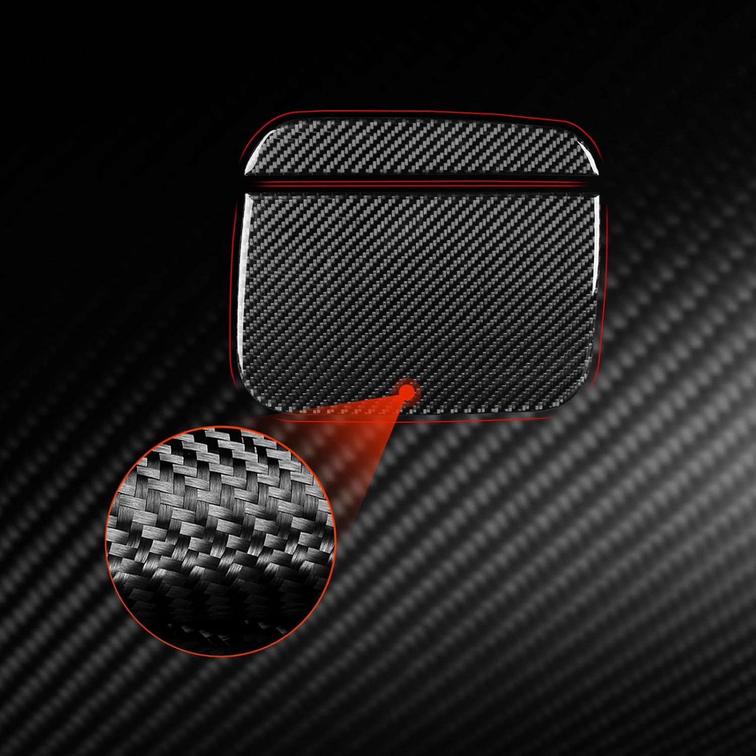 Fuel Tank Gas Cap Trim Cover Panel Cover Exterior Trim Sticker Real Quality Soft Carbon Fiber Compatible with Toyota Corolla & Cross 2019 2020 2021 2022 2023 2024 2025 Accessories Black
